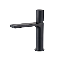 Смеситель AQG Tube 01TUB100NG для раковины, черный матовый