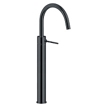 Смеситель Nobili Velis VE125148/2FLP для раковины, черный глянцевый Смеситель Nobili Velis VE125148/2FLP для раковины, черный глянцевый