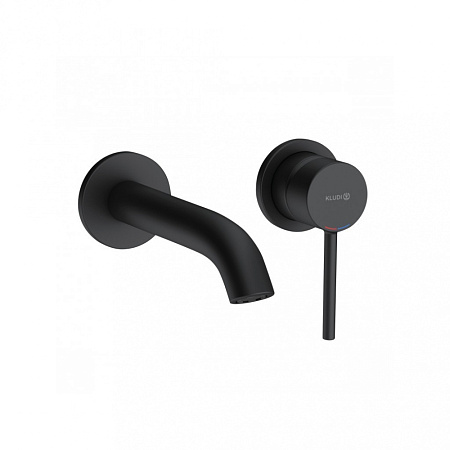 Смеситель Kludi Bozz 382443976 для раковины, черный матовый