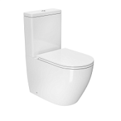 Унитаз-компакт D&K Matrix DT1397016 микролифт, безободковый Унитаз-компакт D&K Matrix DT1397016 микролифт, безободковый