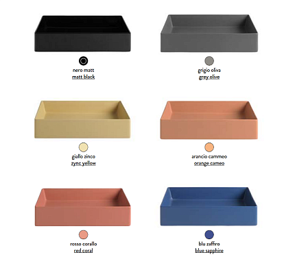 Раковина ArtCeram Scalino SCL002 12;00 55 желтый