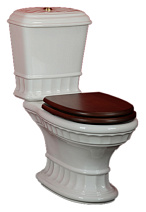 Унитаз-компакт Migliore Gianeta ML.GNT-25.802.BI с кнопкой