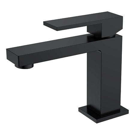 Смеситель Boheme Qubic 471-B для раковины, черный