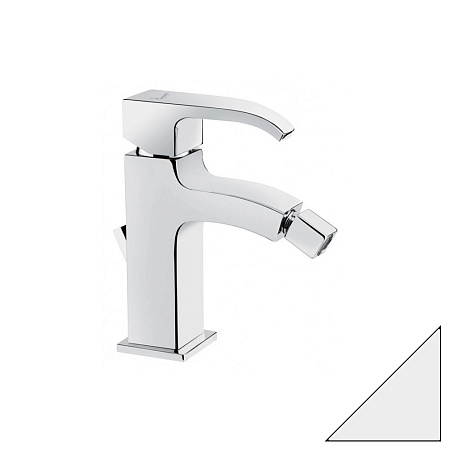 Смеситель Emmevi Niagara 74004/BIO для биде, белый матовый