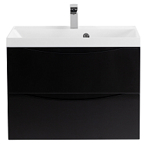 Тумба под раковину BelBagno Marino MARINO-700-2C-SO-NL-P 70 nero lucido