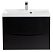 Тумба под раковину BelBagno Marino MARINO-700-2C-SO-NL-P 70 nero lucido