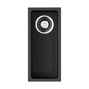 Кухонная мойка Omoikiri Bosen 20-U-BL 20х44 черный