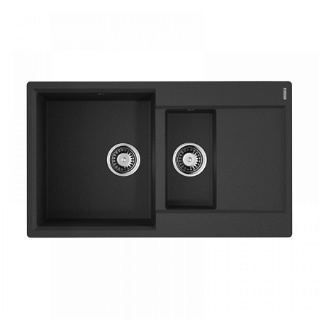 Кухонная мойка Omoikiri Daisen 86-2-BL 86х51 черный