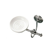 Мыльница Stil Haus Idra I09(08-BI) хром/белый