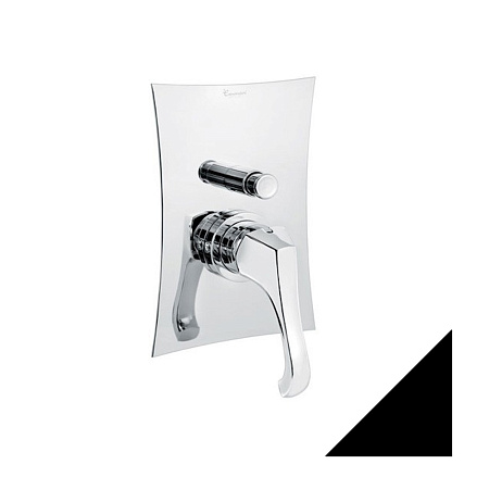 Смеситель Emmevi Ares 76019NEO для душа, черный матовый