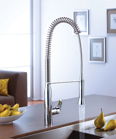 Смеситель Grohe K7 32950000 для кухонной мойки, хром