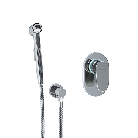 Гигиенический душ со смесителем WasserKRAFT A15357 хром