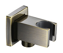 Шланговое подключение WasserKRAFT A109 с держателем, бронза Шланговое подключение WasserKRAFT A109 с держателем, бронза