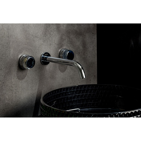 Смеситель Boheme Aura 152-2-CR-A для раковины, хром