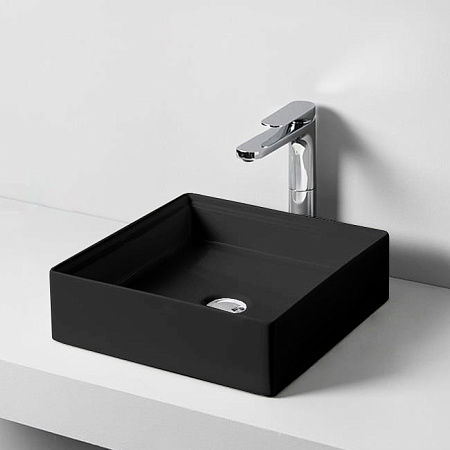Раковина ArtCeram Scalino SCL001 03;00 38 черный глянцевый
