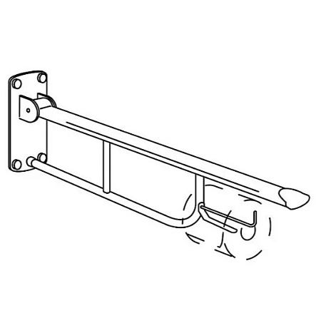 Держатель туалетной бумаги Gustavsberg GB88171401 хром