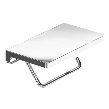 Держатель туалетной бумаги Villeroy & Boch Elements Striking TVA15202300061 с полочкой