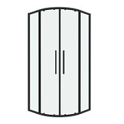Душевой уголок Grossman Cosmo 301.K33.02.1010.21.00 98,5-100x98,5-100x195 прозрачное/черный матовый