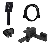 Смеситель AQG Bold 01BOL416NG для ванны, черный матовый