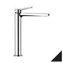 Смеситель Remer Slash SL11LNO для раковины, чёрный матовый