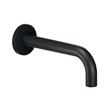 Излив Nobili AV00158/36BM для ванны, черный матовый Излив Nobili AV00158/36BM для ванны, черный матовый