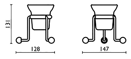 Стакан Bagno & Associati Opera OP74292 BR