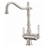 Смеситель Zorg Sanitary ZR 326 YF SATIN для кухонной мойки, сатин