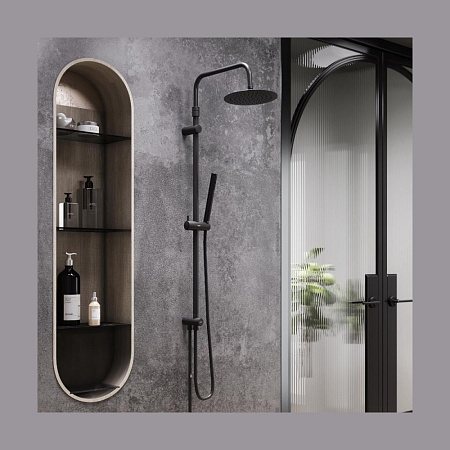 Душевая стойка Damixa Scandinavian Pure 936000300 черный