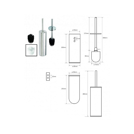 Ершик Bemeta Neo 102313065 белый
