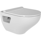 Унитаз подвесной Bien Ion IOKA050N2VP0W5000 микролифт, белый Унитаз подвесной Bien Ion IOKA050N2VP0W5000 микролифт, белый