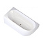 Акриловая ванна Aquanet Family Elegant A 3805-N-MW 180х80 Matt Finish белый матовый