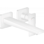 Смеситель Hansgrohe Metropol 32526700 для раковины, настенный, матовый белый