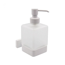 Дозатор для жидкого мыла Inda Lea A18120WM21 настенный, белый матовый