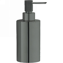Дозатор для жидкого мыла Boheme Uno 10980-SGM настольный, оружейная сталь глянцевая Дозатор для жидкого мыла Boheme Uno 10980-SGM настольный, оружейная сталь глянцевая