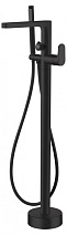 Смеситель Boheme Spectre 459-B напольный, для ванны с душем, черный