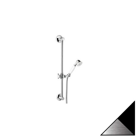 Душевой гарнитур Emmevi C02541NC черный/хром