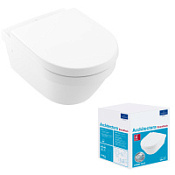 Унитаз подвесной Villeroy & Boch Architectura 4694HR01 альпийский белый Унитаз подвесной Villeroy & Boch Architectura 4694HR01 альпийский белый
