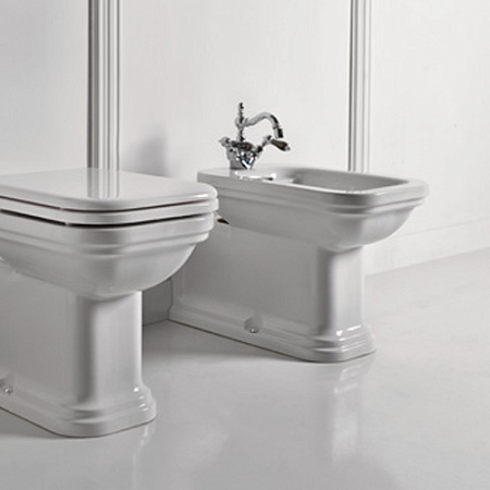 Биде напольное Kerasan Waldorf Prolongato 65