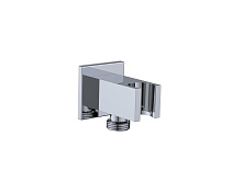 Шланговое подключение с держателем ручного душа Cezares CZR-AI12-01 хром Шланговое подключение с держателем ручного душа Cezares CZR-AI12-01 хром