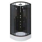 Душевая кабина Niagara Classic NG-6501-14BKTG 90x90x210 стекло тонированное/профиль черный