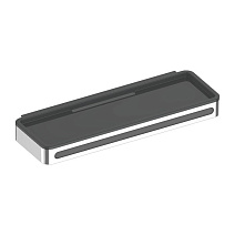 Полка Keuco Plan 14959010037 хром/темно-серый