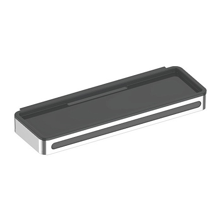 Полка Keuco Plan 14959010037 хром/темно-серый