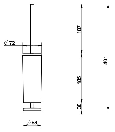 Ершик Gessi Minix 15543.031