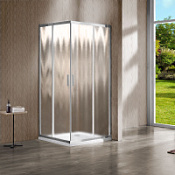 Душевой уголок Vincea Garda VSS-1G9011CH 110x90x190 шиншилла/хром