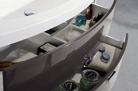 Тумба с раковиной BelBagno Senso  62 bianco lucido