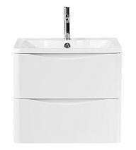 Тумба с раковиной BelBagno Acqua ACQUA-700-2C-SO-BL 70 подвесная, Bianco Lucido