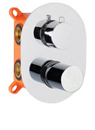 Смеситель AQG Tube 01TUB352CR для душа, хром