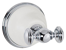 Крючок Tiffany World Harmony TWHA016bi/cr хром/белый Крючок Tiffany World Harmony TWHA016bi/cr хром/белый