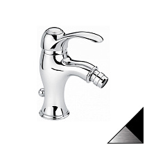 Смеситель Emmevi Harmony 22004NC для биде, черный/хром Смеситель Emmevi Harmony 22004NC для биде, черный/хром