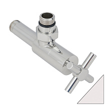 Вентиль Сунержа Без серии 30-1408-1212 для водяных, белый матовый